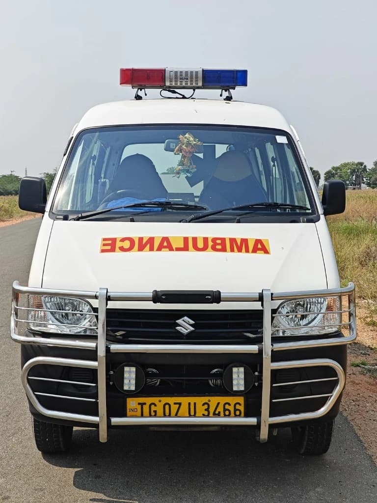 Vidhya Sri Basic Life Support ambulance vehicle for stable patient transport